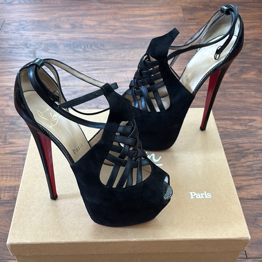 Christian Louboutin Carlota Heel 160 Veau Velours